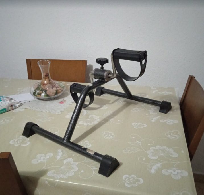 Pedales para rehabilitación.